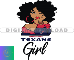Houston Texans Girl Svg, Girl Svg, Football Team Svg, NFL Team Svg, Png, Eps, Pdf, Dxf file 12