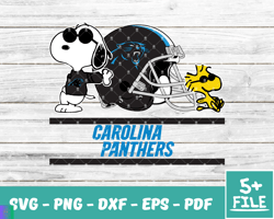 Carolina Panthers Snoopy Nfl Svg , Snoopy  NfL Svg, Team Nfl Svg 05
