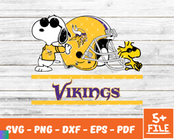 Minnesota Vikings Snoopy Nfl Svg , Snoopy  NfL Svg, Team Nfl Svg 21