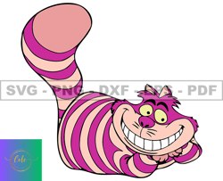 Cheshire Cat Svg, Cheshire Png, Cartoon Customs SVG, EPS, PNG, DXF 105