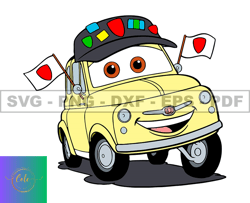 Disney Pixar's Cars png, Cartoon Customs SVG, EPS, PNG, DXF 202