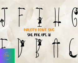 Haloty Font Svg, Modern Font, Fonts For Cricut, Beauty Font, Font For T-shirts 41