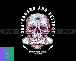 Skull Tshirt Design Bundle, Skull SVG PNG, Skull In The Wall File, DTG, DTF, Instant Download 12