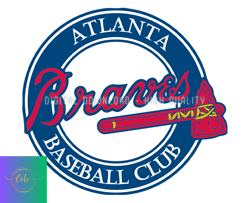Atlanta Braves, Baseball Svg, Baseball Sports Svg, MLB Team Svg, MLB, MLB Design 55