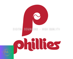 Philadelphia Phillies, Baseball Svg, Baseball Sports Svg, MLB Team Svg, MLB, MLB Design 143