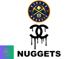 Denver Nuggets PNG, Chanel NBA PNG, Basketball Team PNG, NBA Teams PNG , NBA Logo Design 05