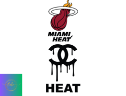 Miami Heat PNG, Chanel NBA PNG, Basketball Team PNG, NBA Teams PNG , NBA Logo Design 19