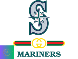 Seattle Mariners PNG, Gucci MLB PNG, Baseball Team PNG, MLB Teams PNG , MLB Logo Design 11