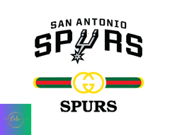 San Antonio Spurs PNG, Gucci NBA PNG, Basketball Team PNG, NBA Teams PNG , NBA Logo Design 75
