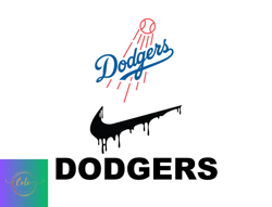 Los Angeles Dodgers PNG, Nike MLB PNG, Baseball Team PNG, MLB Teams PNG , MLB Logo Design 08