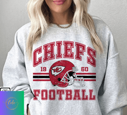 Kansas City Chiefs Football Sweatshirt, NFL Logo Sport Sweatshirt, NFL Unisex Football tshirt, Hoodies