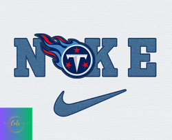 Cole PNG Nike Tennessee Titans Embroidery Effect, Nike Svg, Football Team Svg, Nfl Logo, NfL,Nfl Design 33