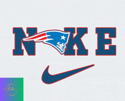 Cole PNG Nike New England Patriots Embroidery Effect, Nike Svg, Football Team Svg, Nfl Logo, NfL,Nfl Design 57