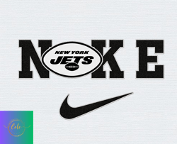 Cole PNG Nike New York Jets Embroidery Effect, Nike Svg, Football Team Svg, Nfl Logo, NfL,Nfl Design 62