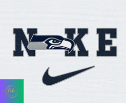 Cole PNG Nike Seattle Seahawks Embroidery Effect, Nike Svg, Football Team Svg, Nfl Logo, NfL,Nfl Design 51
