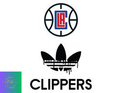 Cole PNG Los Angeles Clippers PNG, Adidas NBA PNG, Basketball Team PNG, NBA Teams PNG , NBA Logo Design 01
