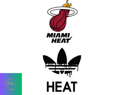 Cole PNG Miami Heat PNG, Adidas NBA PNG, Basketball Team PNG, NBA Teams PNG , NBA Logo Design 05