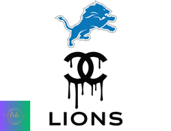 Cole PNG Detroit Lions PNG, Chanel NFL PNG, Football Team PNG, NFL Teams PNG , NFL Logo Design 44