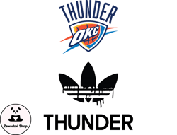OKC Thunder PNG, Adidas NBA PNG, Basketball Team PNG,  NBA Teams PNG ,  NBA Logo Design 28