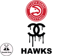 Atlanta Hawks PNG, Chanel NBA PNG, Basketball Team PNG,  NBA Teams PNG ,  NBA Logo Design 23