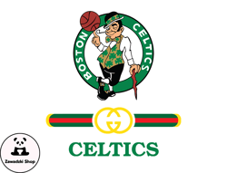 Boston Celtics PNG, Gucci NBA PNG, Basketball Team PNG,  NBA Teams PNG ,  NBA Logo  Design 76
