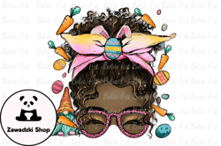 About Easter Day Messy Bun Black SkinDesign 33