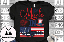 Made in America Svg Design 25