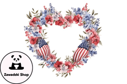 4th of July Sparkling Pin-Up Girl Design 10