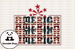 Retro Happy 4th of July PNG Sublimation Design 115