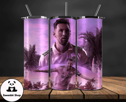 Lionel  Messi Tumbler Wrap ,Messi Skinny Tumbler Wrap PNG, Design Zawadzki Shop Store  03