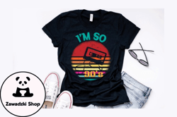Nineties Party Vintage T Shirt Design Design 206