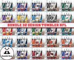 Bundle 32 Design Tumbler NFL 40oz Png, 40oz Tumler Png 99 by Cindy