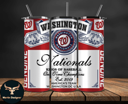 Washington Nationals Tumbler Wrap, MLB Tumbler Wrap New-70