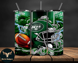 New York Jets Tumbler Wraps, ,Nfl Teams, Nfl Sports, NFL Design Png, Design by Martin Designer Store 25