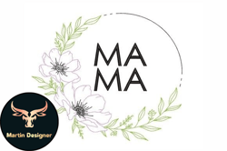 About Mama Embroidery Design Design 81