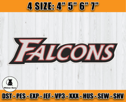Atlanta Falcons Embroidery, NFL Falcons Embroidery, NFL Machine Embroidery Digital, 4 sizes Machine Emb Files-27-Martin