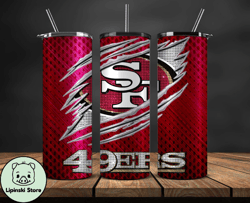 San Francisco 49ers Tumbler Wraps ,49ers Logo, Nfl Tumbler Png 92