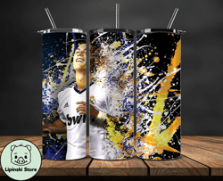 Ronaldo Tumbler Wrap ,Cristiano Ronaldo Tumbler Design, Ronaldo 20oz Skinny Tumbler Wrap, Design By Lipinski Store  34
