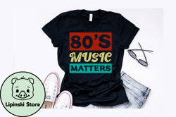 Vintage 80s Retro Colors T Shirt Design Design 204