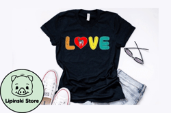 Vintage Love T Shirt Design Design 211