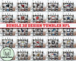 Bundle 32 Design Tumbler NFL 40oz Png, 40oz Tumler Png 97 by Lipinski Shop