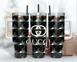 Gucci Tumbler Wrap, Gucci Logo, Luxury Tumbler 40oz Tumbler Wrap D129 by Lipinski