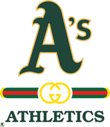Oakland Athletics PNG, Gucci MLB PNG, Baseball Team PNG,  MLB Teams PNG ,  MLB Logo Design 15