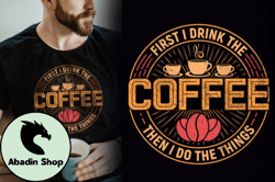 Vintage Coffee T-shirt Design
