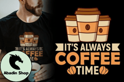 Coffee Time T-shirt Design