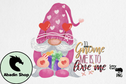 Gnome Valentine Sublimation
