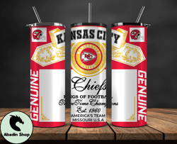 Kansas City Chiefs  Tumbler Wrap,Vintage Budweise Tumbler Wrap 49
