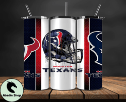 Houston Texans Tumbler Wrap, NFL Logo Tumbler Png, NFL Design Png-26