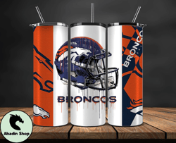 Denver Broncos Tumbler Wrap, NFL Logo Tumbler Png, NFL Design Png-25