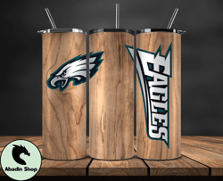 Philadelphia Eagles Tumbler Wrap, NFL Logo Tumbler Png, NFL Design Png-68